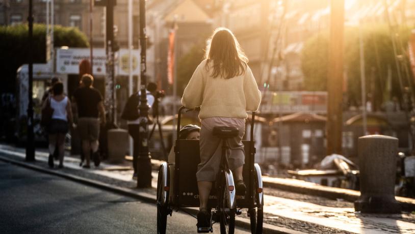 Cargo Fahrrad in Kopenhagen