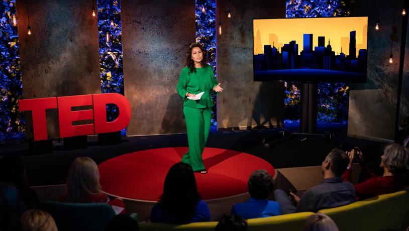 Oslem Cekic and her TED talk