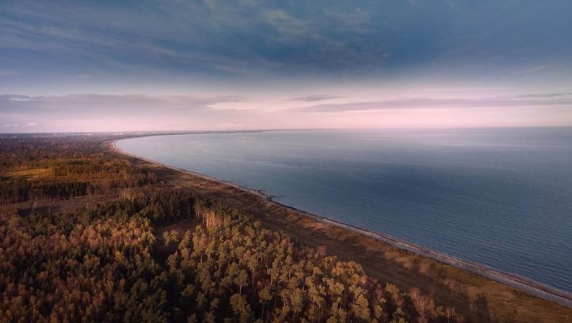 Marielyst Beach is located on the island Falster in Denmark