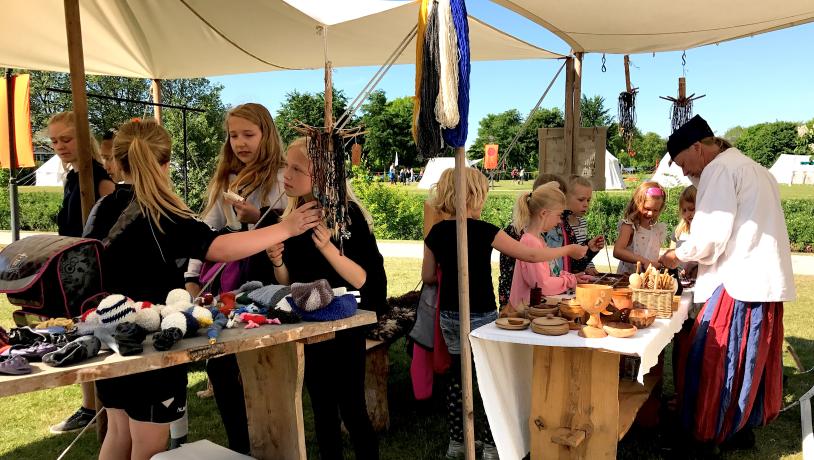 Ein Bild von dem Mittelalterfestival Hertug Hans Festival
