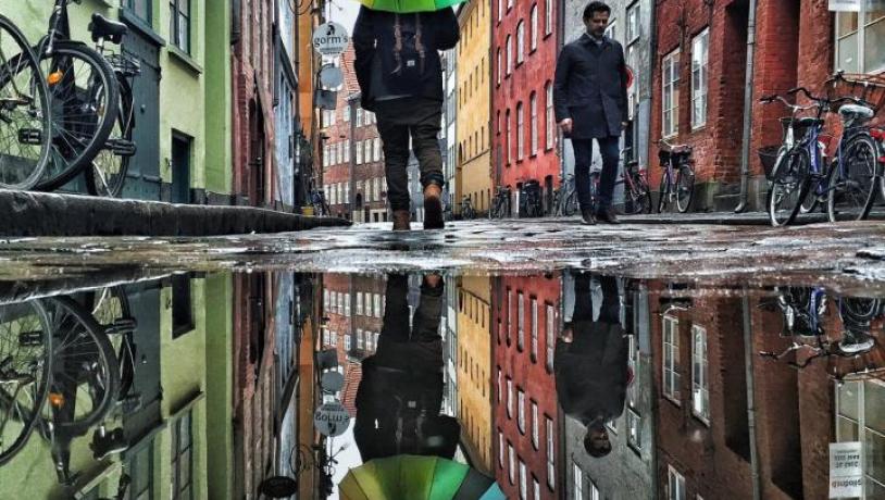 Rainy day in Magstræde