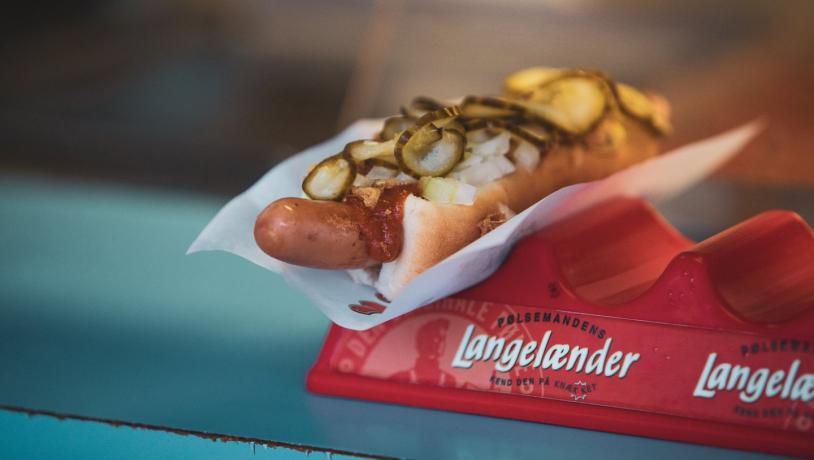 Typisch Dänisches Hotdog