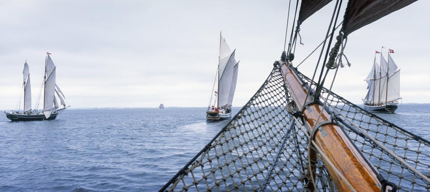 Sail boat in Fyn