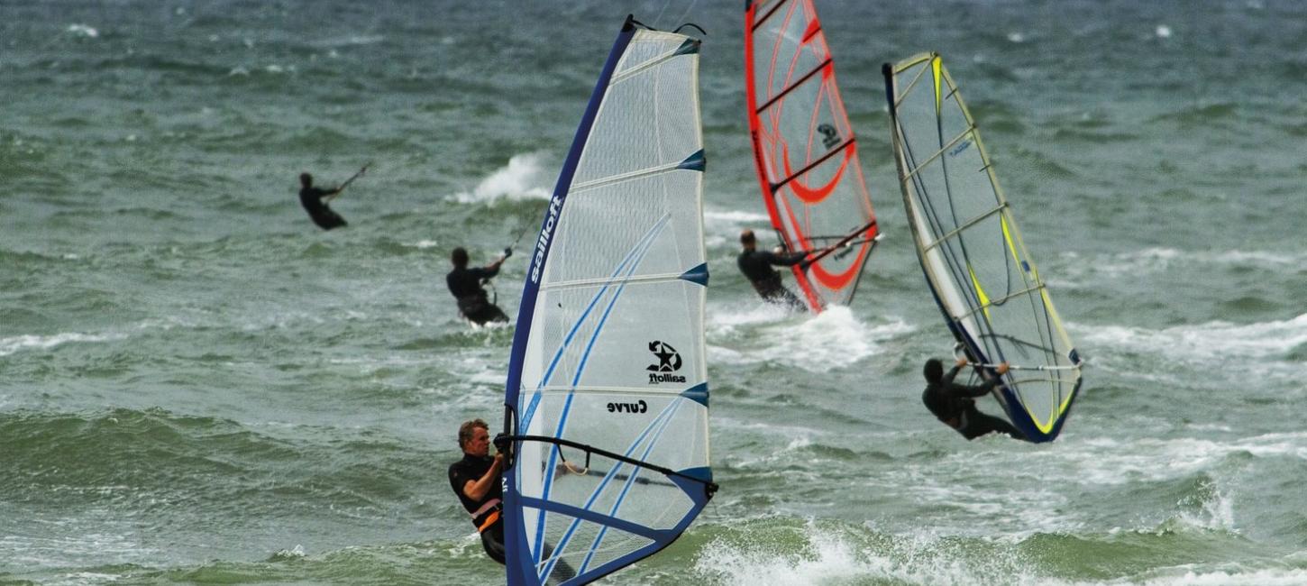 Windsurfing at Klitmøller