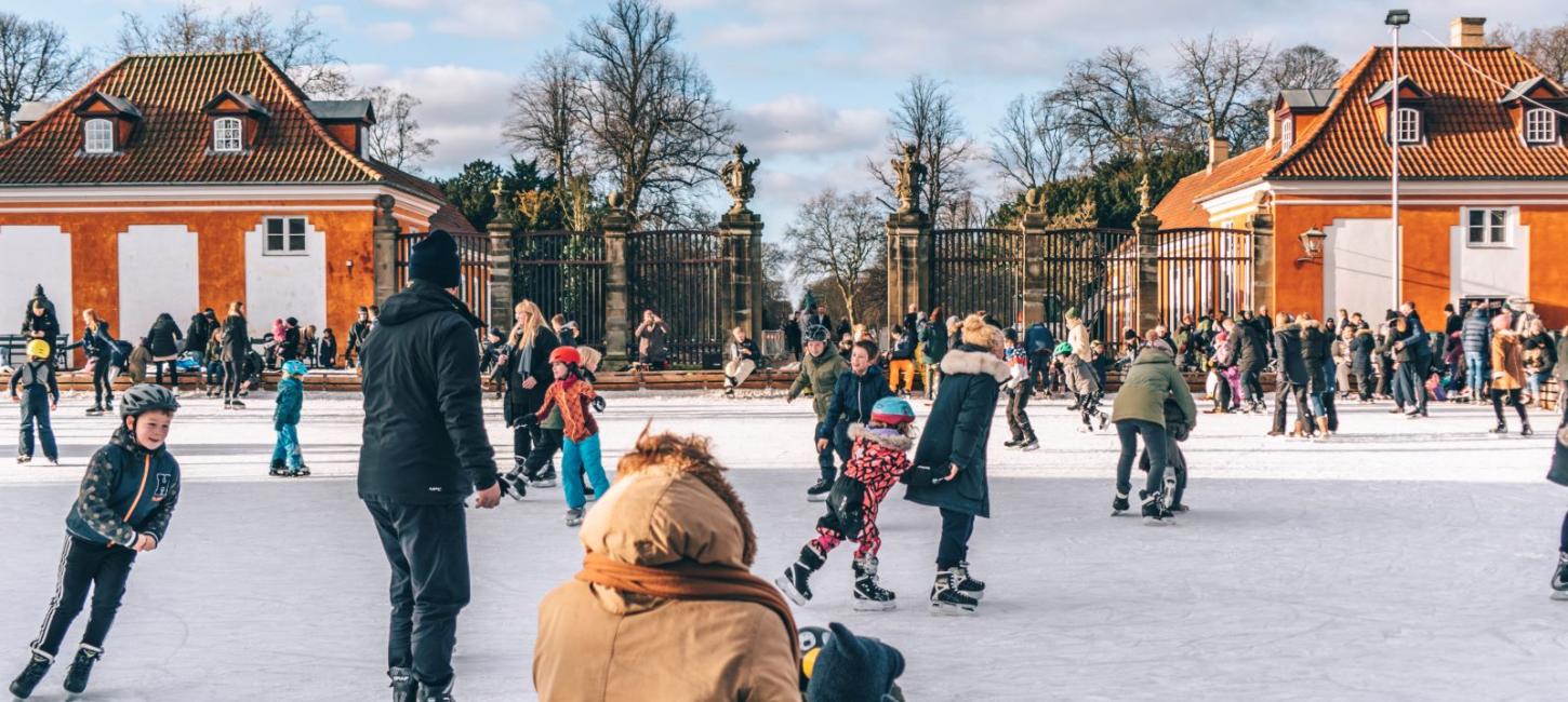 Eislaufen im Frederiksberg Have