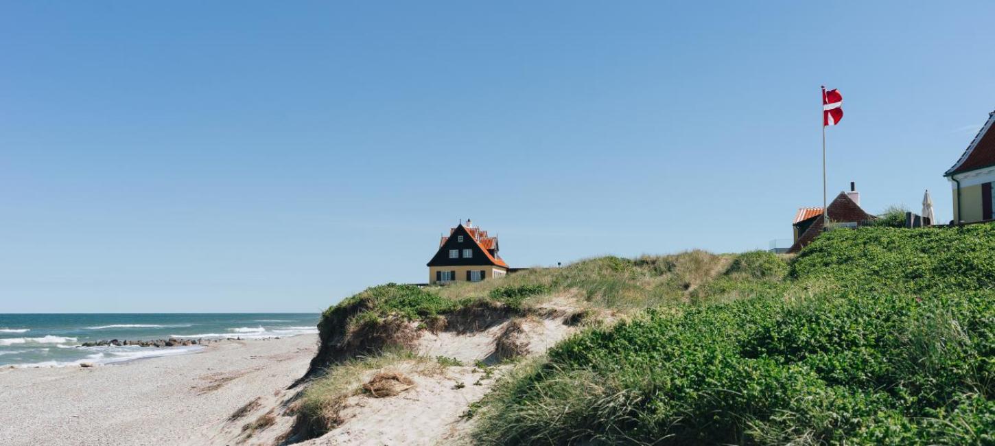 Skagen in Nordjütland zwischen Dänischer Nordsee und Ostsee