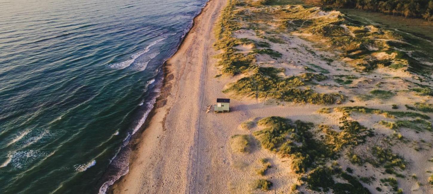 Tisvilde Beach in North Zealand