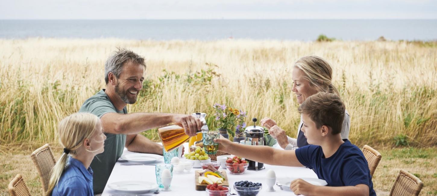 Ferienhausurlaub mit der Familie in Nysted, Dänemark