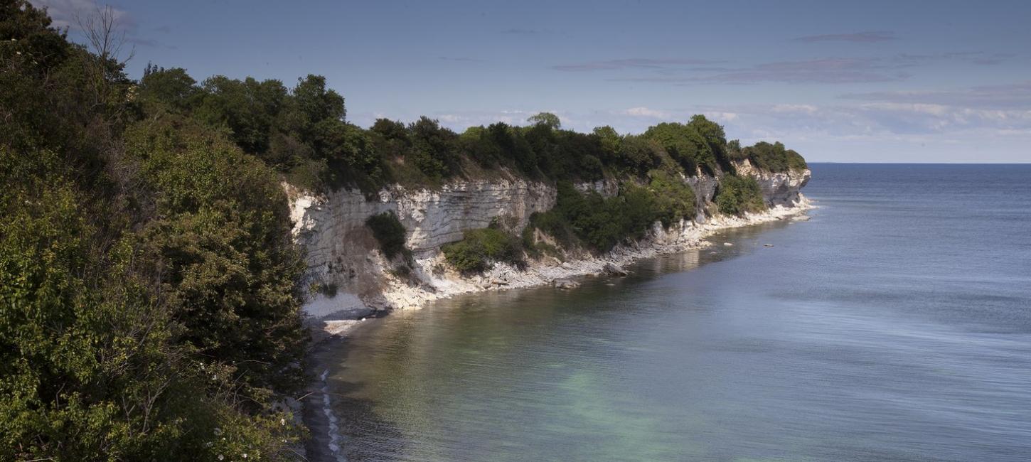 The UNESCO world heritage site Stevns Klint