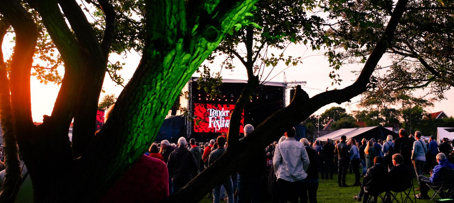 The stage at Tønder Festival 