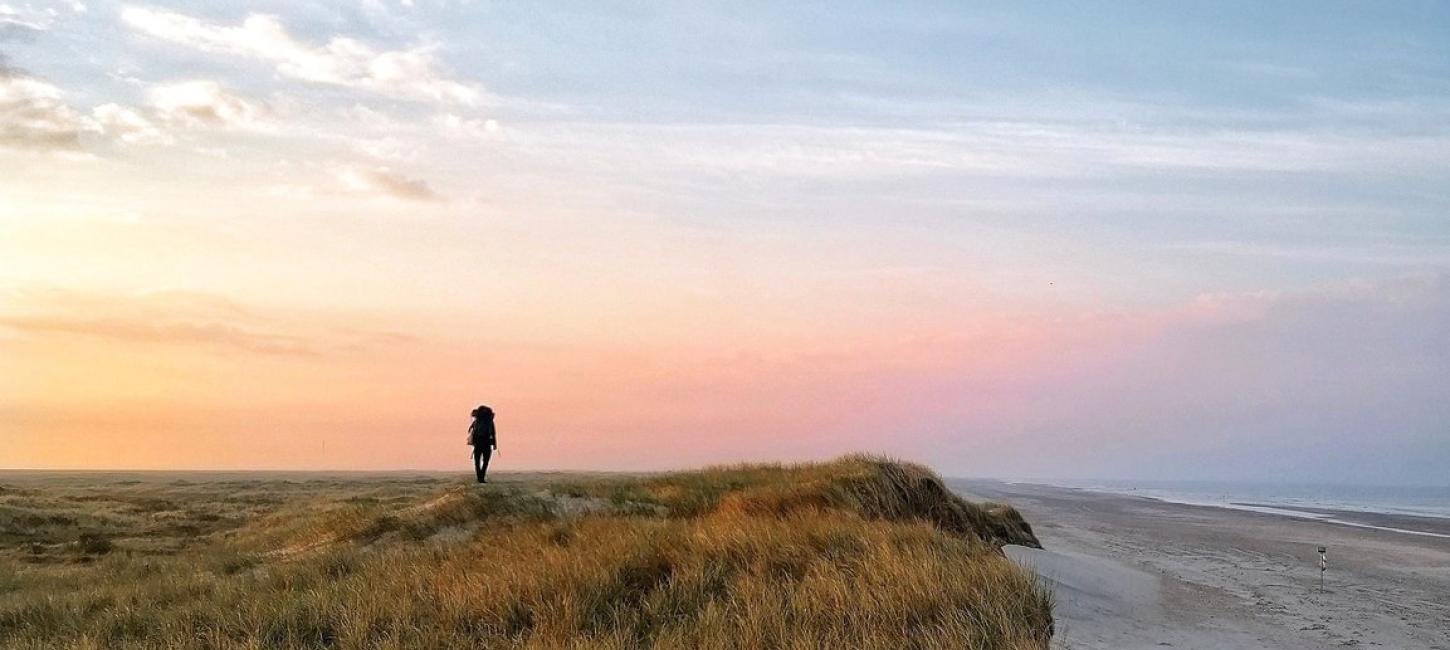 Wandern an der dänischen Westküste in Skallingen