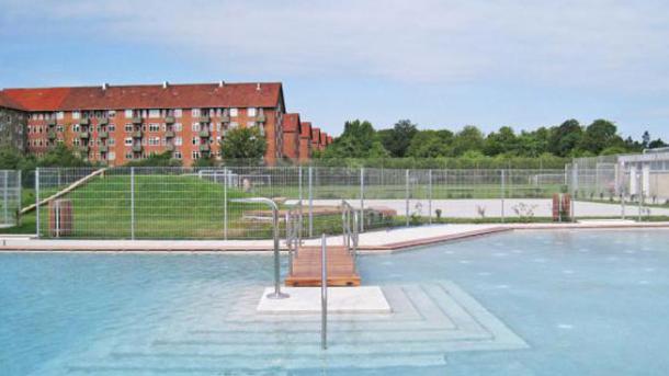 Bavnehøj open air swimming pool in Copenhagen