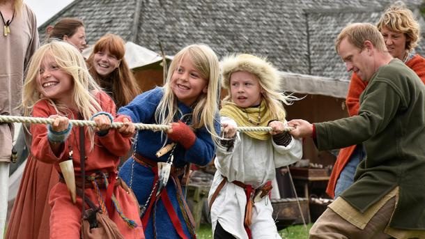 Fyrkat Viking Museum in Denmark