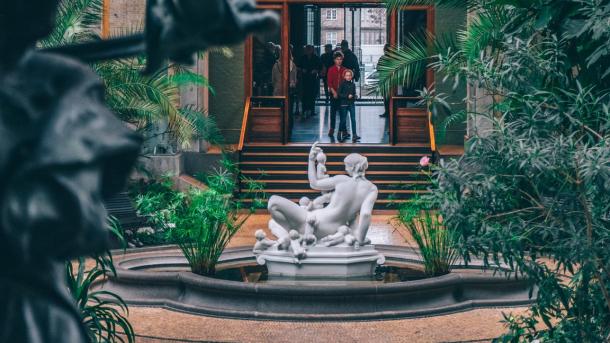 The exotic Winter Garden in the Ny Carlsberg Glyptotek Museum, Copenhagen