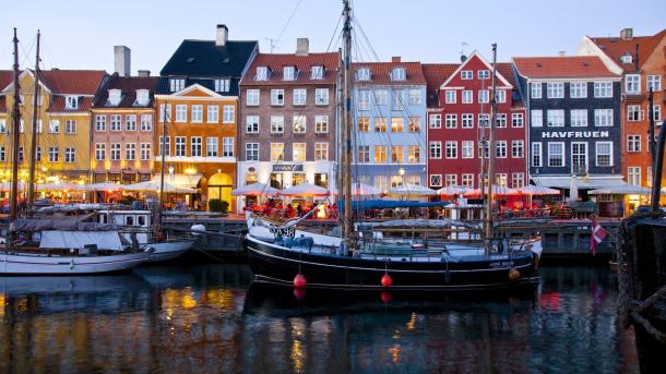 Colorful Nyhavn in Copenhagen 