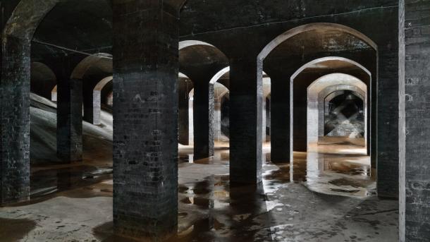 The underground cisterns in Copenhagen