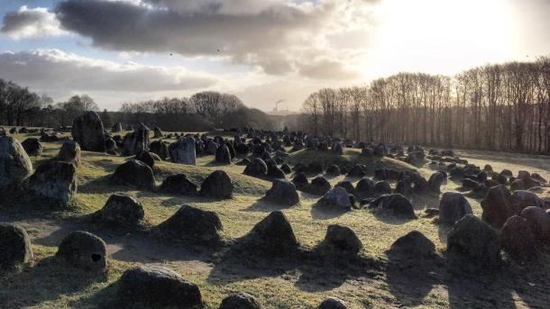 Lindholm Høje Viking burial grounds Aalborg