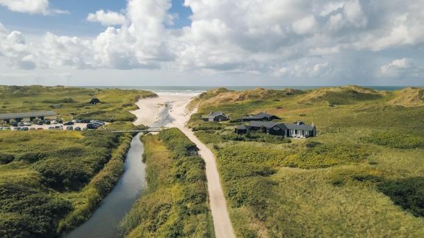 Ferienhäuser bei Henne Strand an der Dänischen Nordsee