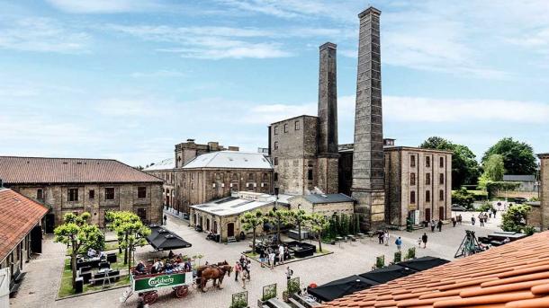 The old Carlsberg Brewery in Copenhagen