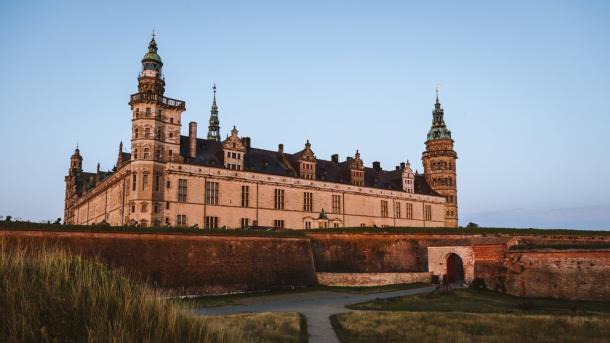 Schloss Kronborg in Helsingør an der Dänischen Ostsee