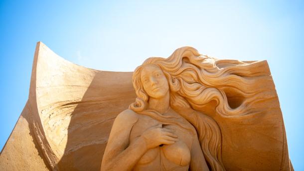 Sandskulpturenfestival in Hundested