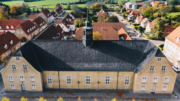 UNESCO-Weltkulturerbestätte Christiansfeld in Südjütland