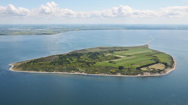 Insel Livø, Ludtaufnahme, Dänemark