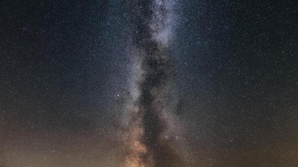 Sky full of stars at Dark sky Park in Mandø
