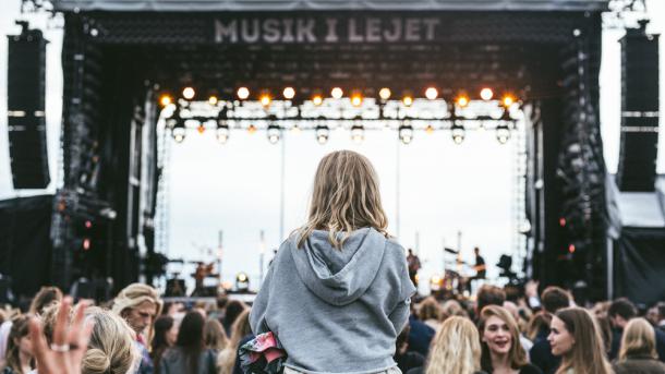 Musik i Lejet music festival in Tisvildeleje, North Zealand