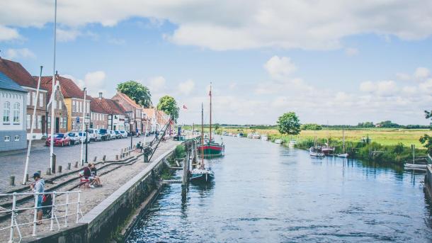 Ribe Canal, South West Jutland