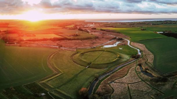 Viking Fortress Trelleborg, Denmark