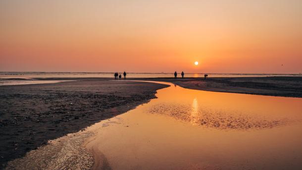 Skallingen Beach at Blåvand, West Jutland