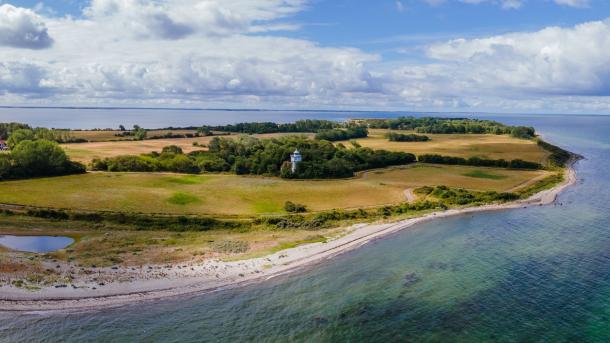 Het Deense eiland Vejrø