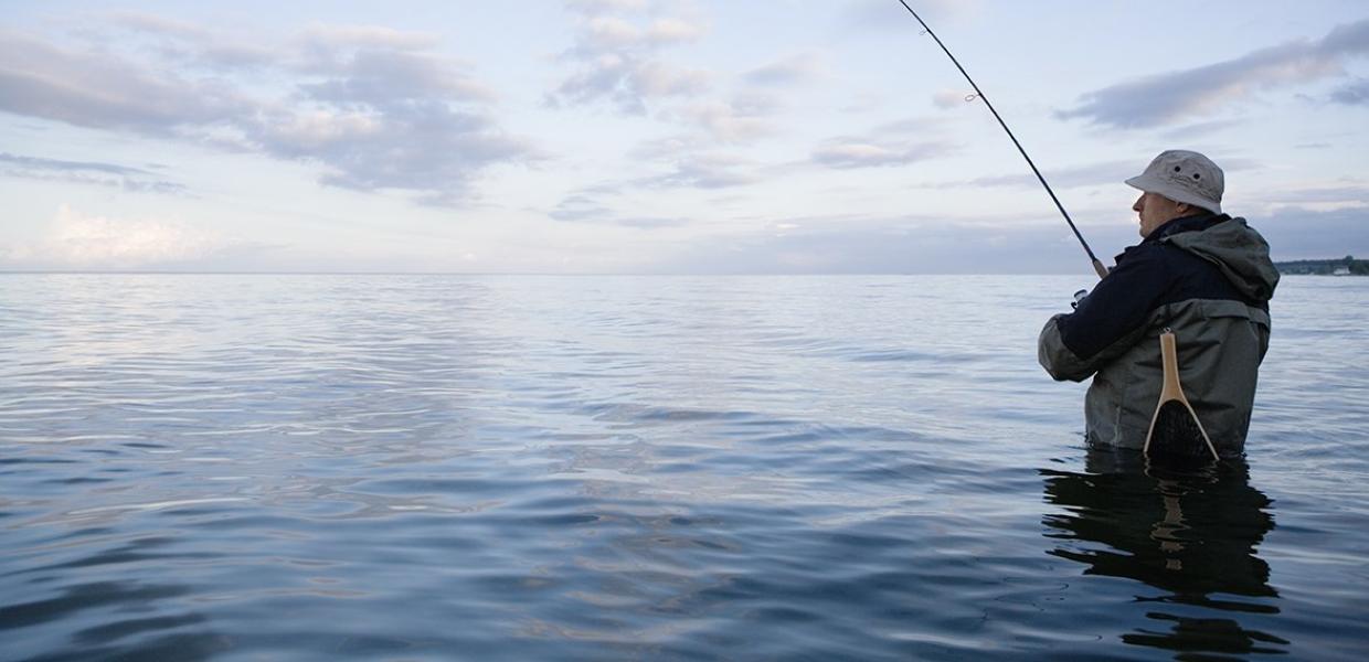 Fishing in East Jutland