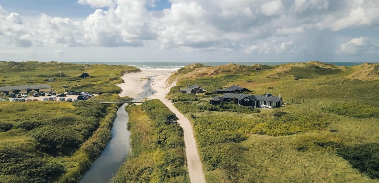 Ferienhäuser bei Henne Strand an der Dänischen Nordsee