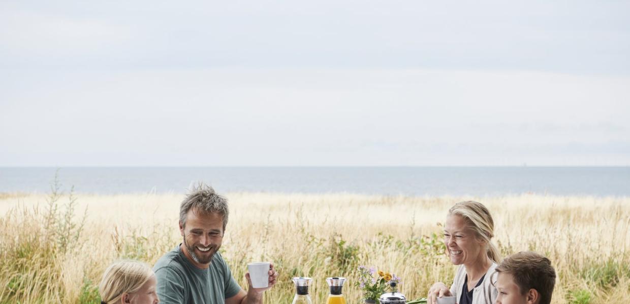 Ferienhausurlaub mit der Familie in Nysted, Dänemark