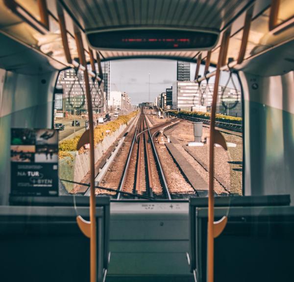 It's easy to get around Copenhagen with the driver-less metro