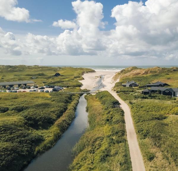 Ferienhäuser bei Henne Strand an der Dänischen Nordsee
