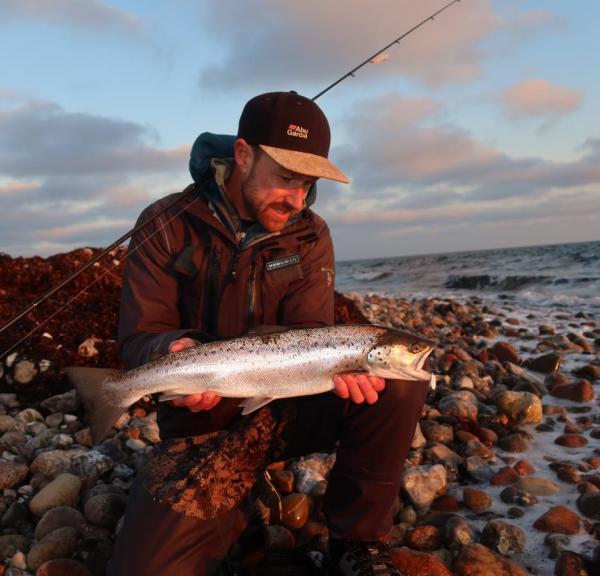 Fisher at the  Westcoast of Zealand