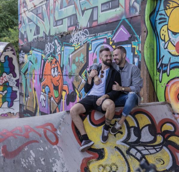 Couple in Copenhagen