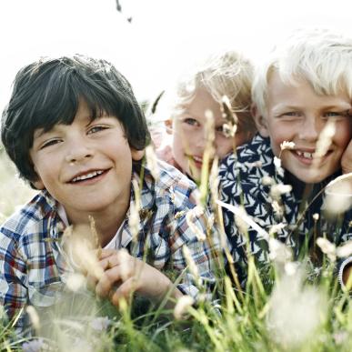 Children in North Zealand, Denmark