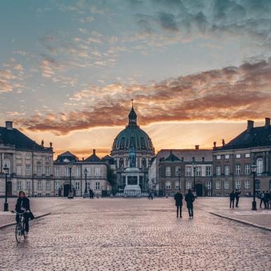 Amalienborg in Kopenhagen