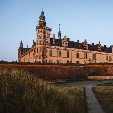 Schloss Kronborg in Helsingør an der Dänischen Ostsee