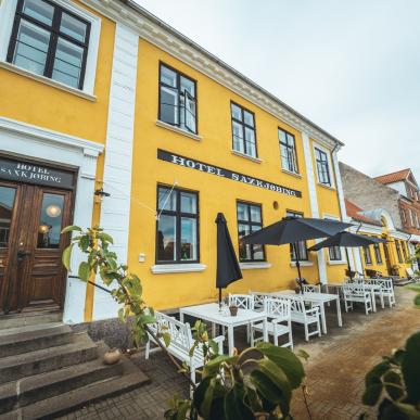 Hotel Saxkjøbing auf der Ostseeinsel Lolland