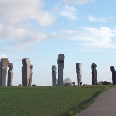 Dodekalitten monumentet i Lolland-Falster, Danmark