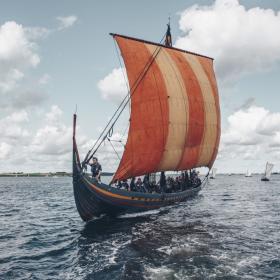 Find your inner Viking sailing a viking ship in Roskilde Fjord