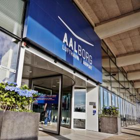 Aalborg Airport entrance