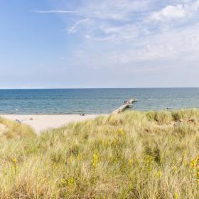 Beach on the eastside of Northjutland 