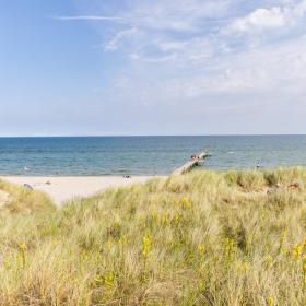 Beach on the eastside of Northjutland 