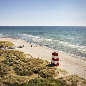 Beach on Jutlands eastcoast near Aarhus